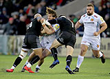 Alec Hepburn in action for Exeter