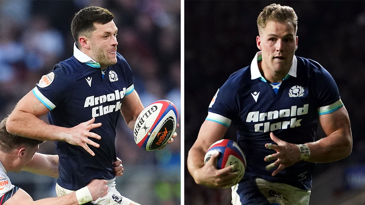 Blair Kinghorn and Duhan van de Merwe