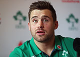 CJ Stander at Ireland press conference