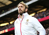 Chris Robshaw running out for England