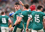 Dan Sheehan after scoring a third try for Ireland against Italy during 2025 Six Nations