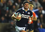 Darcy Graham in action for Scotland v Fiji during 2024 Autumn Internationals