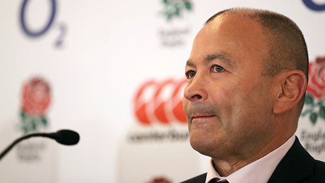 Eddie Jones at England press conference