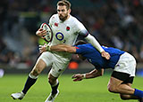 Elliot Daly in action for England