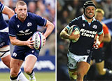 Finn Russell and Darcy Graham