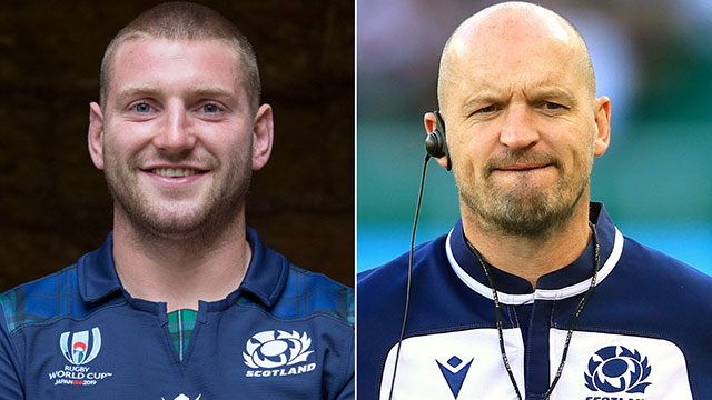 Finn Russell and Gregor Townsend