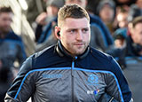 Finn Russell before the Scotland v Ireland match in 2019 Six Nations