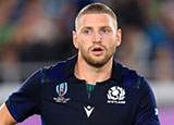 Finn Russell in action for Scotland during Ireland v Scotland pool match at 2019 Rugby World Cup