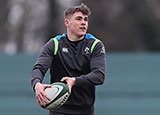 Garry Ringrose during Ireland training session