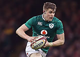 Garry Ringrose in action for Ireland