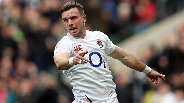 George Ford in action for England v Ireland in 2020 Six Nations