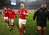 George North wins man of the match award after France v Wales Six Nations match