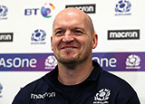 Gregor Townsend at Scotland press conference