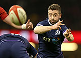 Greig Laidlaw in action for Scotland