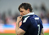 Hamish Watson playing for Scotland