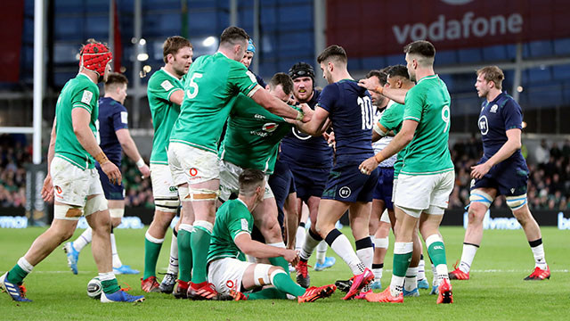 Ireland beat Scotland 19-12 in Dublin during 2020 Six Nations