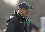 Ireland head coach Joe Schmidt at a training session