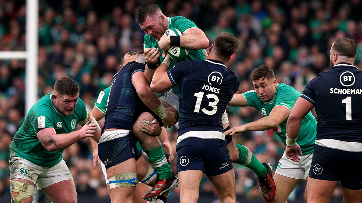 Ireland v Scotland during 2024 Six Nations