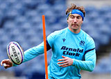 Jamie Ritchie during Scotland training session ahead of England match in 2026 Six Nations