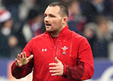 Ken Owens after France v Wales match in 2019 Six Nations