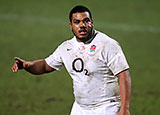 Kyle Sinckler in action for England