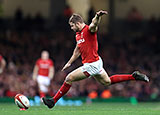 Leigh Halfpenny in action for Wales