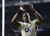 Maro Itoje thanks fans after England v France match in 2025 Six Nations