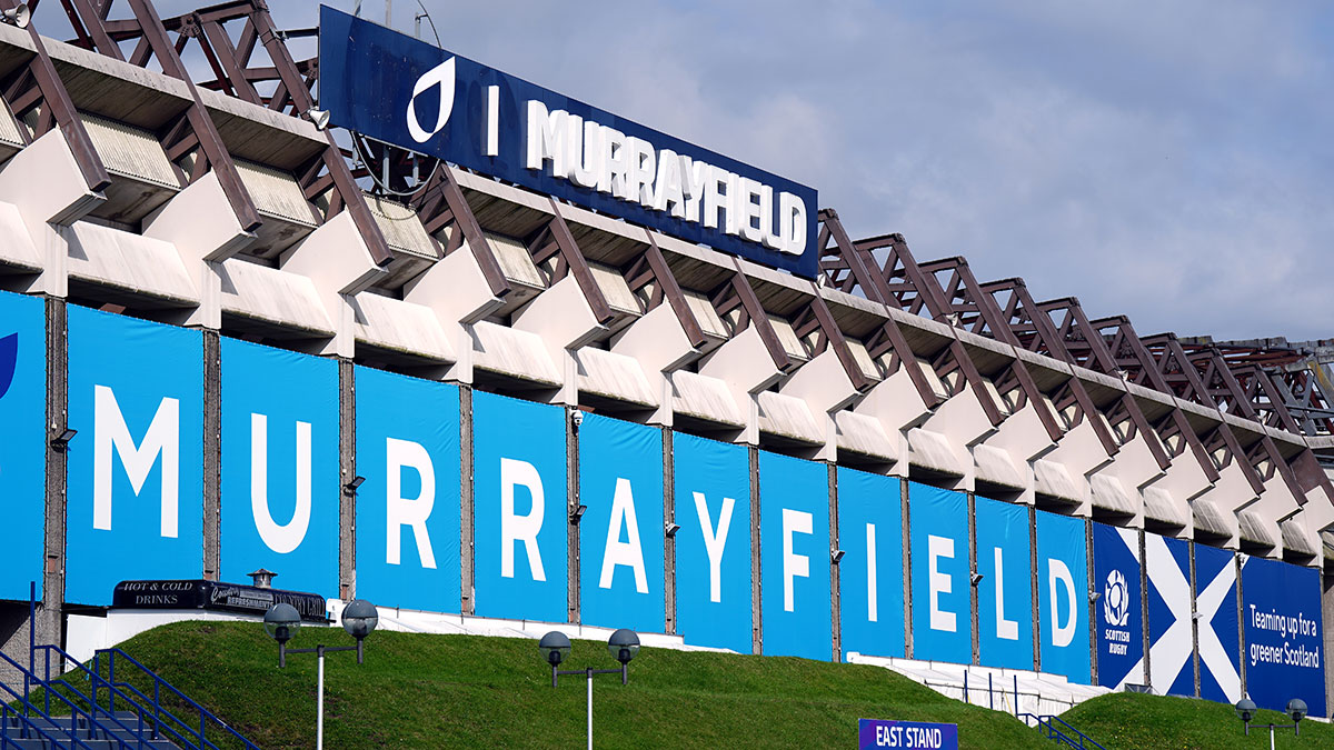 Murrayfield Stadium East stand during 2023 summer internationals