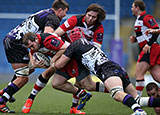 Neil Cochrane in action for Edinburgh Rugby