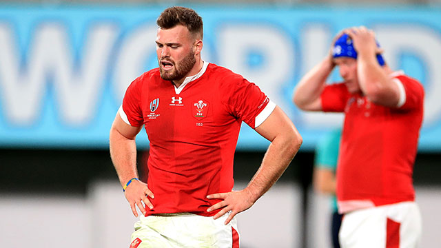 Owen Lane at New Zealand v Wales 2019 Rugby World Cup Bronze Final