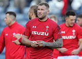 Ross Moriarty after Scotland v Wales match in 2019 Six Nations