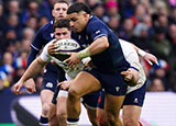 Sione Tuipulotu in action for Scotland against Italy during 2024 Six Nations