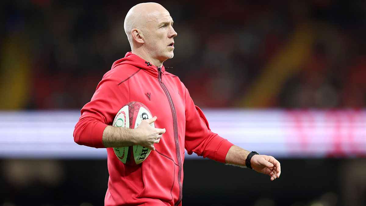 Steve Tandy at Wales v New Zealand match during 2025 Autum Internationals