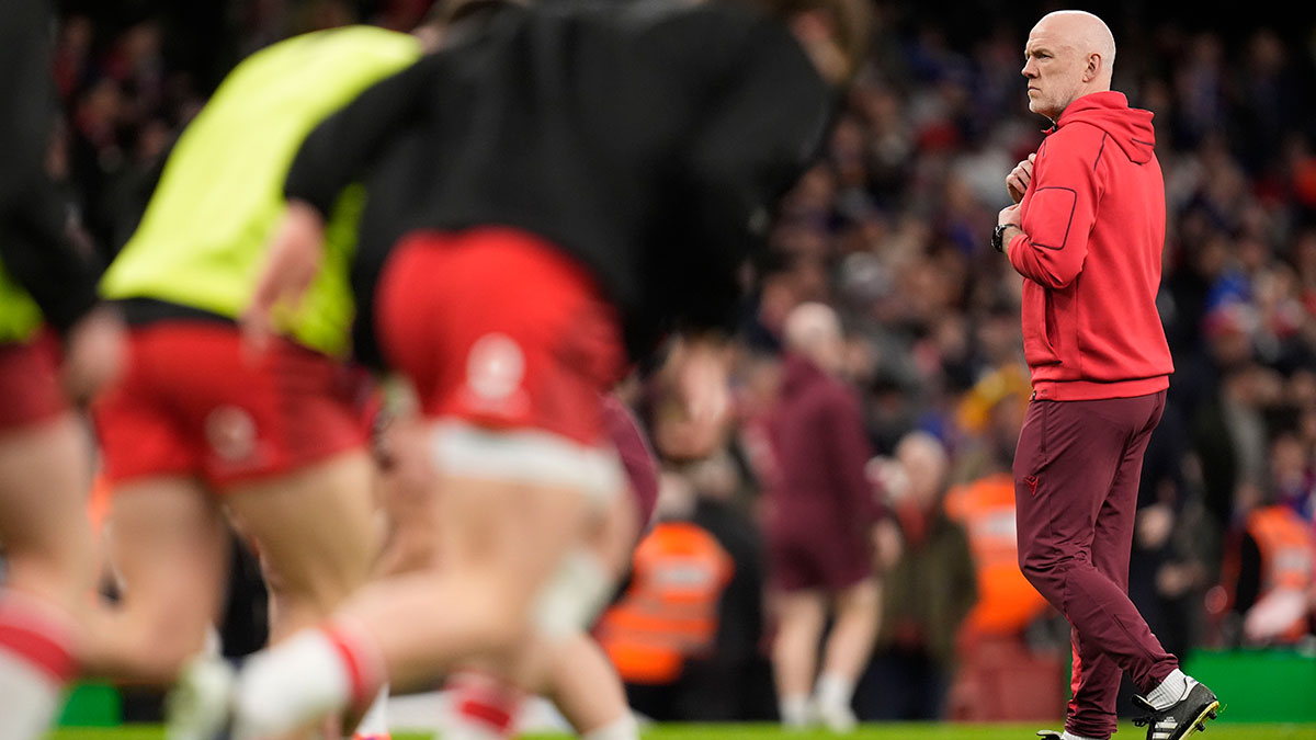 Steve Tandy before Wales v France match in 2026 Six Nations