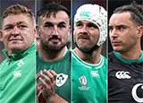 Tadhg Furlong, Ronan Kelleher, Mack Hansen and James Lowe